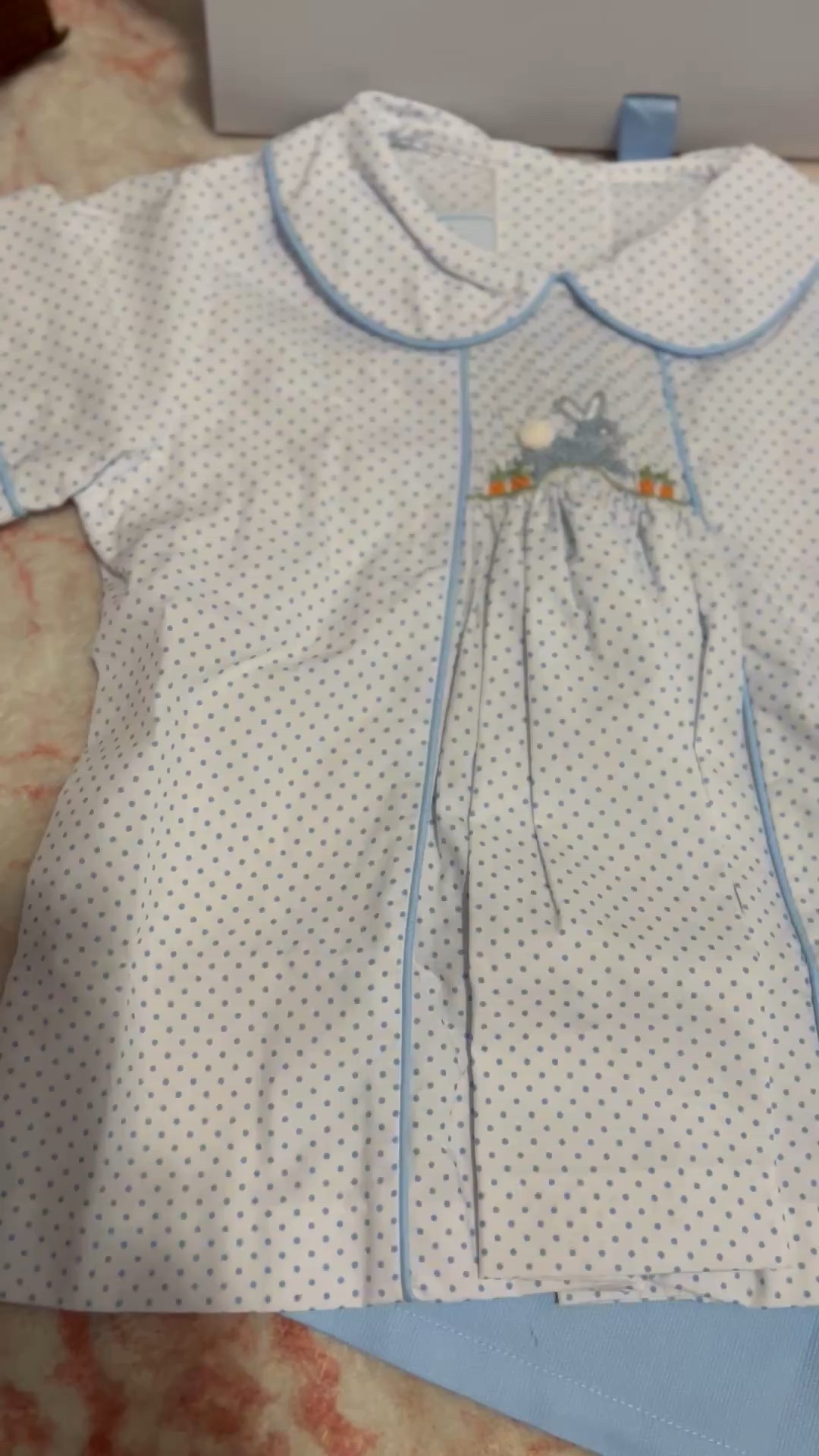 Little boy Easter short set 