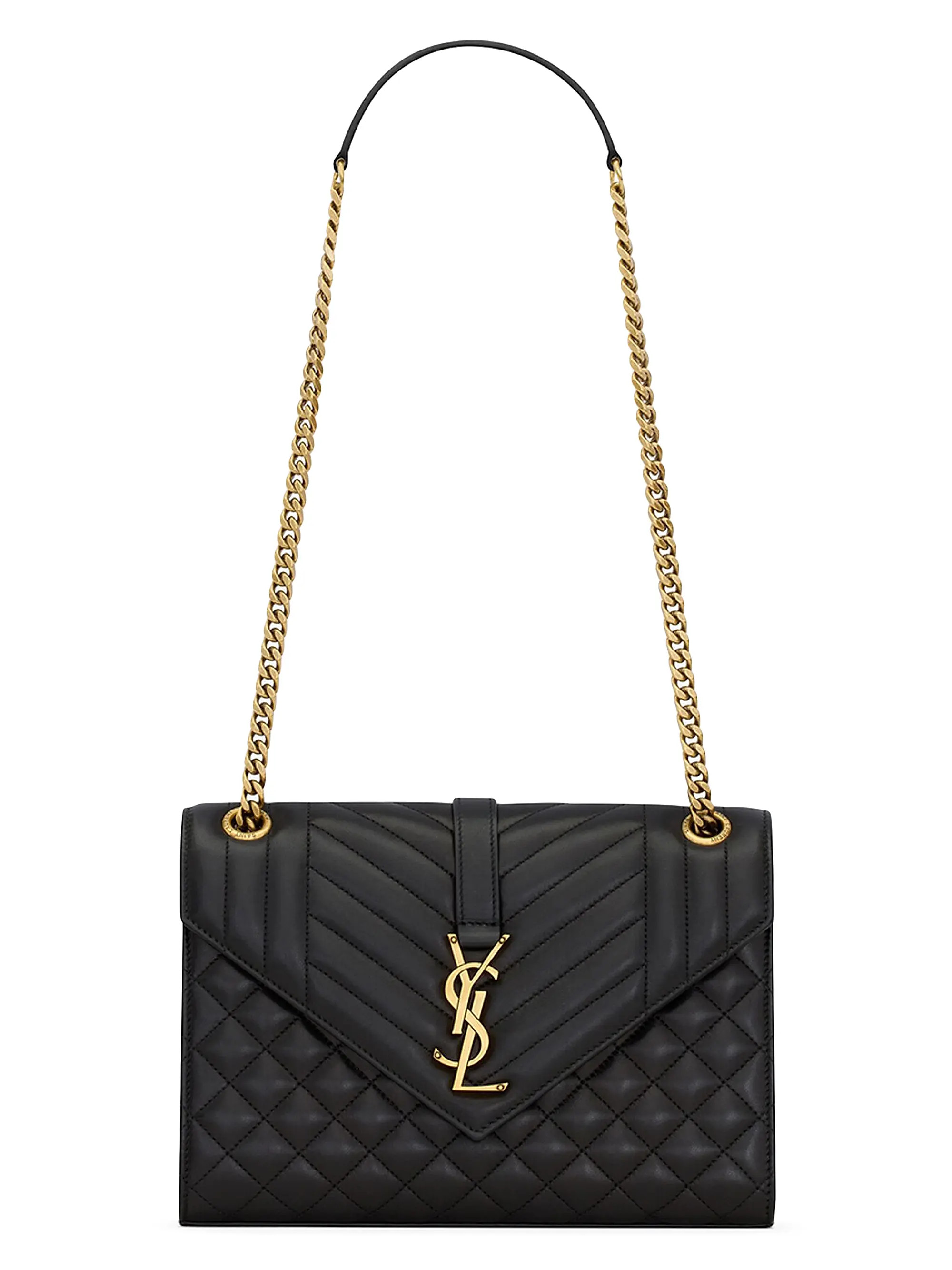 Envelope Medium Shoulder Bag in Matelassé Lambskin | Saks Fifth Avenue