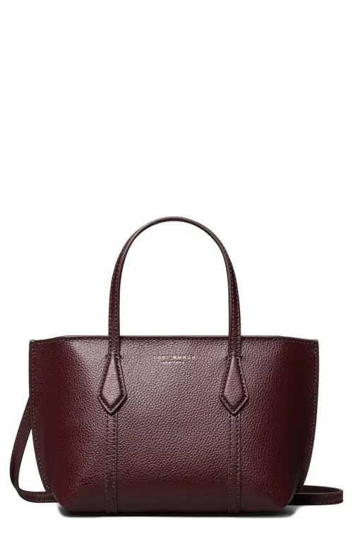 Tory Burch Mini Perry Tote in Beetle Berry at Nordstrom | Nordstrom