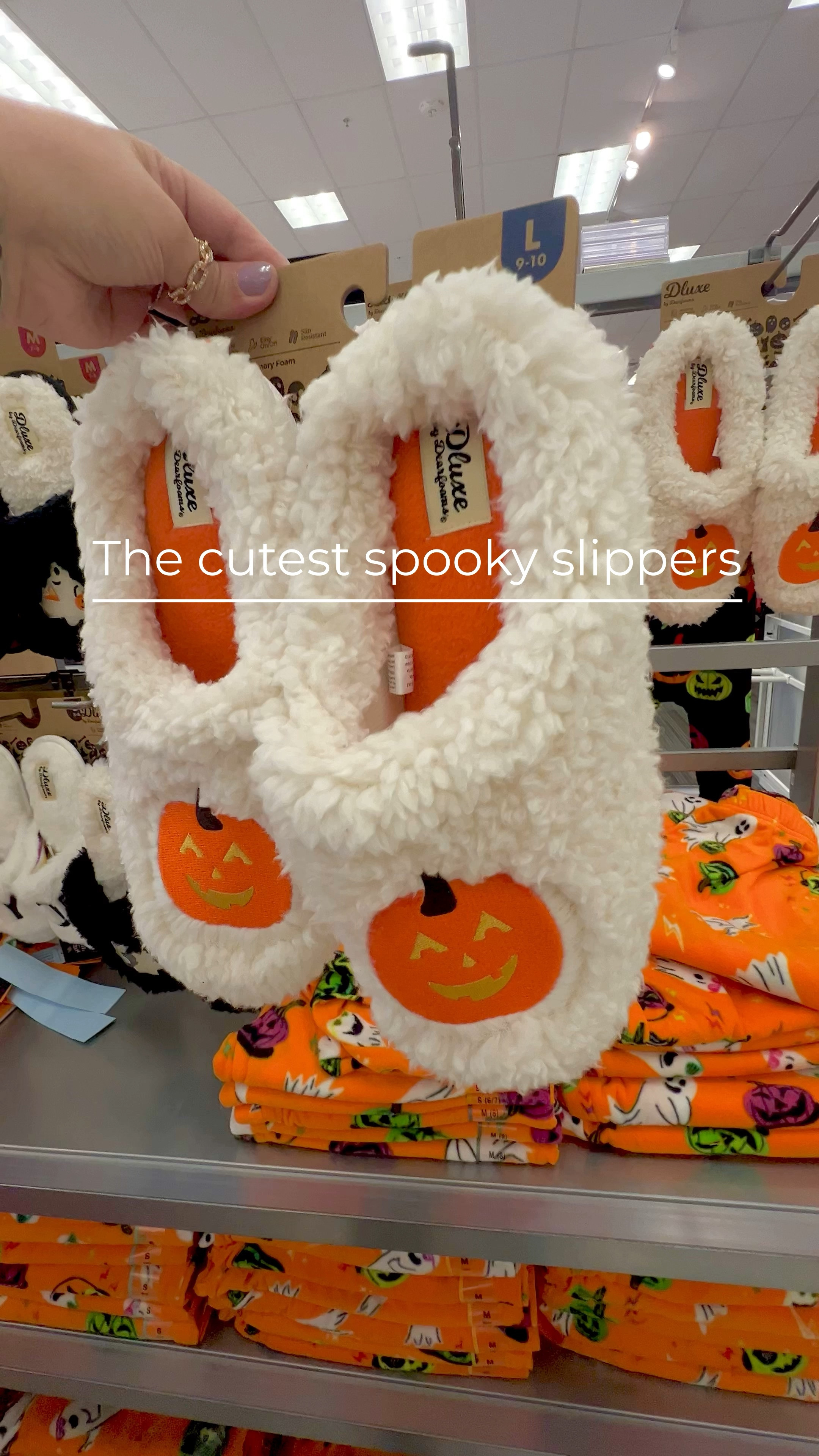Halloween dluxe by dearfoams Women's Slide Slippers and for the family at Target 

#LTKSeasonal #LTKVideo #LTKFamily