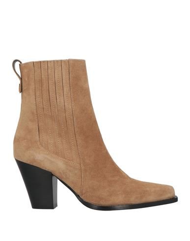 Pollini Woman Ankle boots Camel Size 10 Leather | YOOX (US)