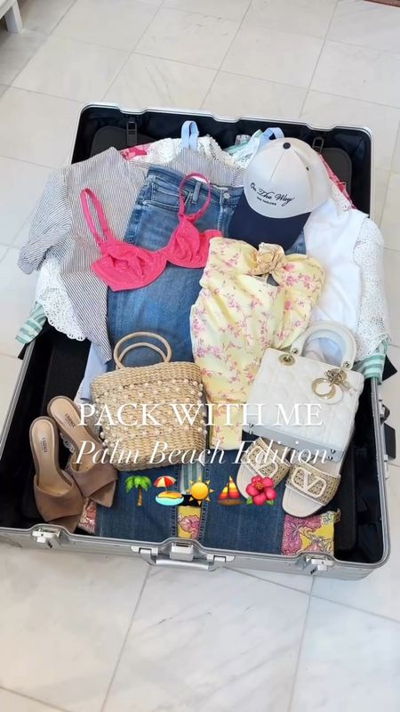 Pack with me: Palm Beach edition! 🌴🏖️☀️⛵️🌺

#LTKswim #LTKSeasonal #LTKtravel
