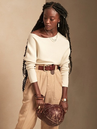 Off-the-Shoulder Sweater | Banana Republic (US)