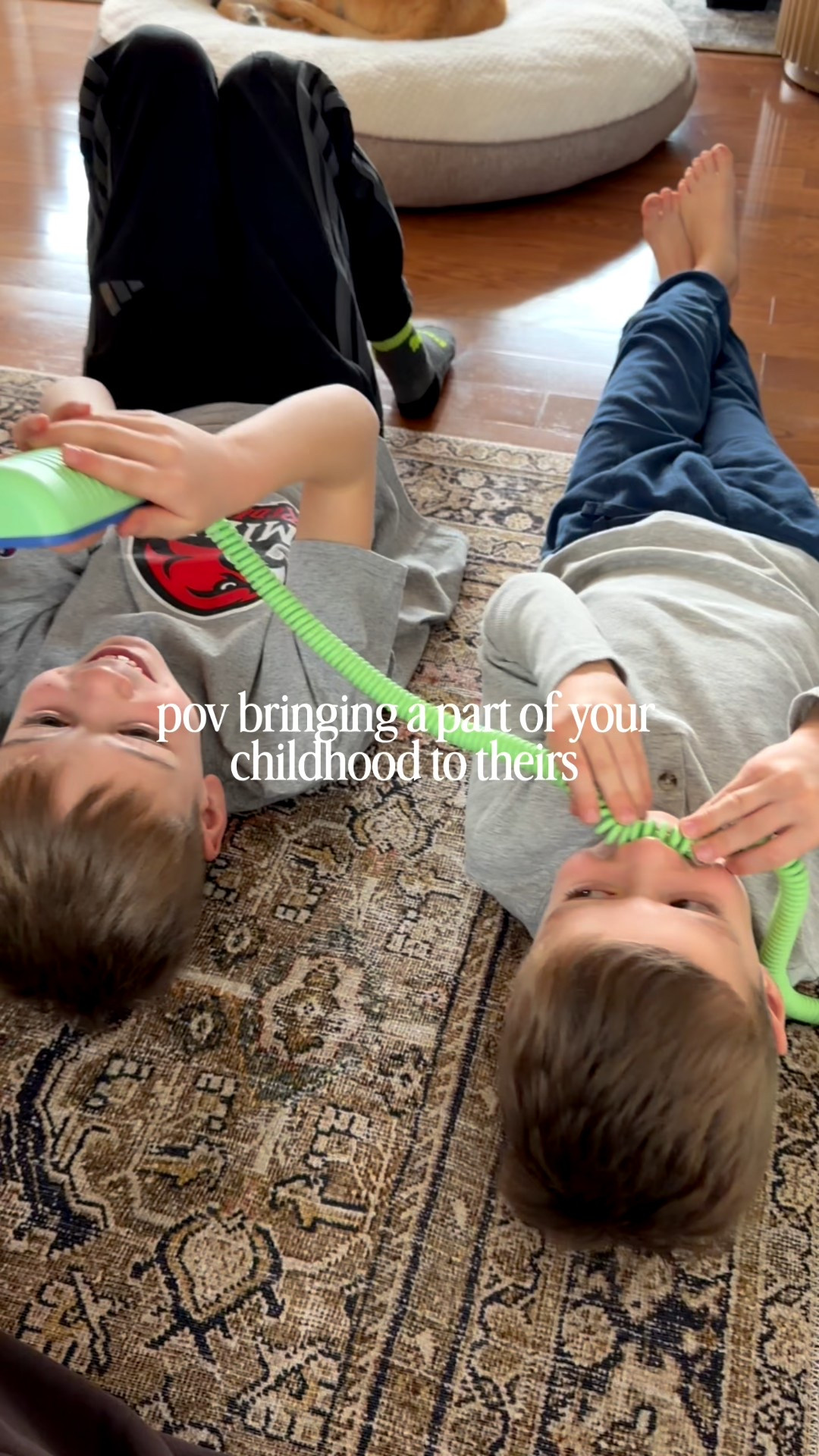 ✨pov bringing a part of your childhood to theirs✨

We gifted our boys a @tincan.kids phone for Christmas this year and it’s been absolutely hilarious and endearing to watch them talk to friends and family. Anytime they are on the phone I can’t help but smile. This version offers a speaker phone option, which I love so they can both talk together, but someday they’ll have to learn how to talk wit a phone to their ear 🙃😂
.
.
.
.
.
#90skid #relatablem #milennialmom #boymom #screenfreekids

#LTKmomlife #LTKFindsUnder100 #LTKKids