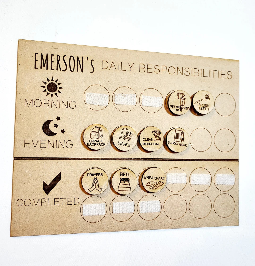 Daily Responsibilities Chart | Chore Chart| Daily Responsibilities | Responsibility Chart| kids c... | Etsy (US)