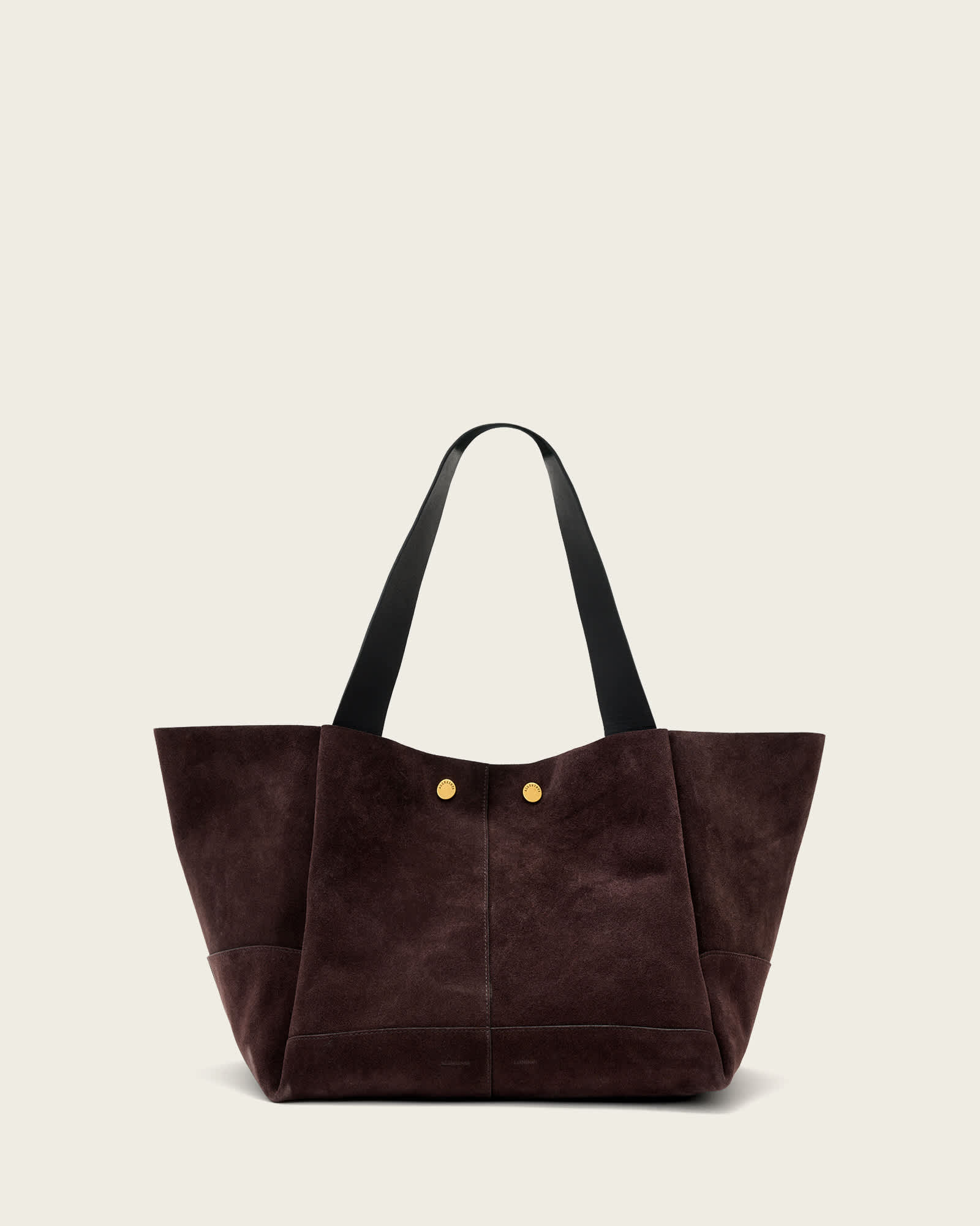 AllSaints Rosalie Large Suede Tote Bag | AllSaints US