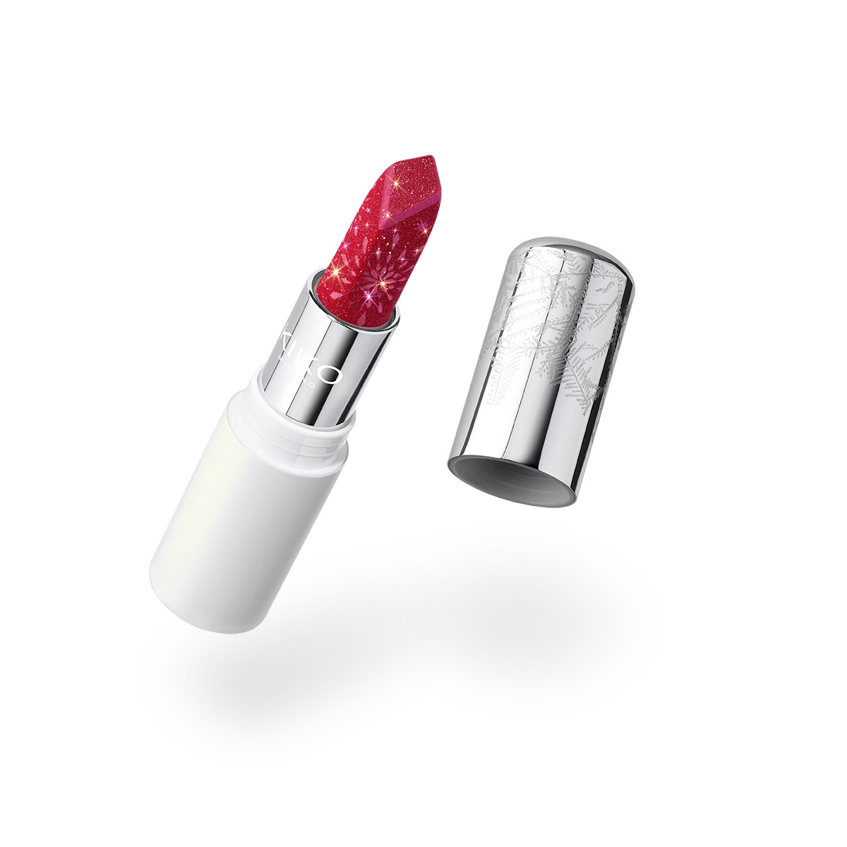 Snow-Kissed Holiday Sparkly Peaks Lipstick 03 | KIKO (UK)