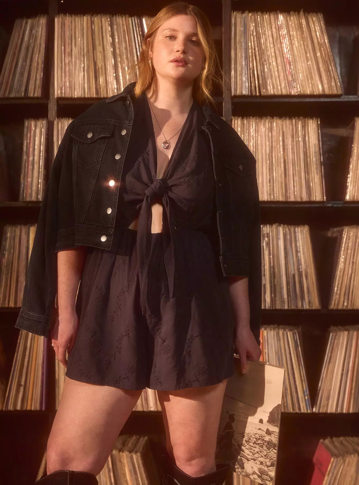 Festi Ruffle Flutter Sleeve Romper | Torrid (US & Canada)