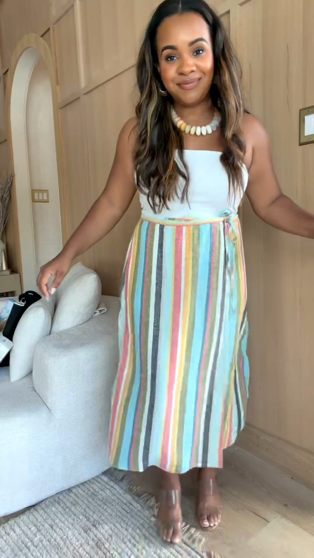 The cutest wrap skirt for $18 👏🏽

#LTKMidsize #LTKootd #LTKSaleAlert