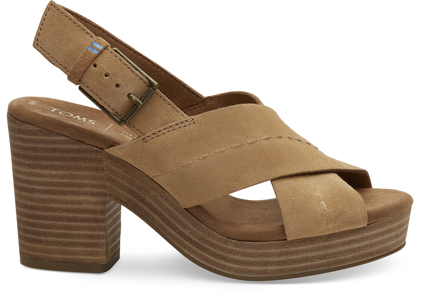 Honey Suede Women's Ibiza Sandals  | TOMS® | TOMS (US)