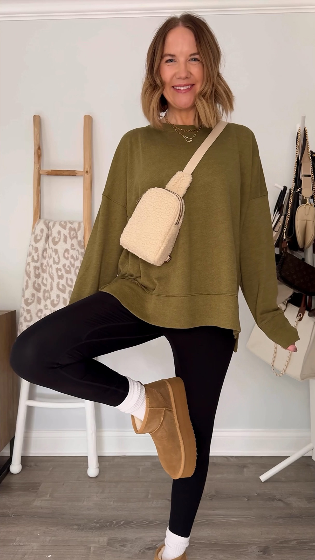 ✨$10 Viral Pullovers!
This one’s for my leggings girlies, you are gonna LOVE these pullovers! I sized up 2 for the perfect oversized fit and extra length. Wearing an XL. They also look cute with jeans. Grab a couple while they are restocked and on sale!

Walmart deals, try on haul, tunic sweatshirt, casual fall outfit, Sherpa belt bag, cozy season, how to style, what to wear

#LTKVideo #LTKOver40 #LTKSaleAlert