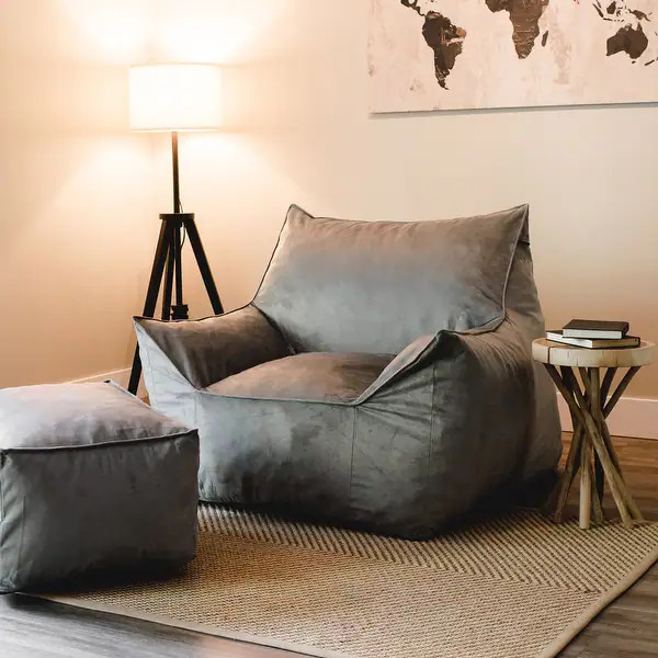 Big Joe Imperial Lounger Bean Bag Chair - On Sale - Overstock - 12991262 | Bed Bath & Beyond