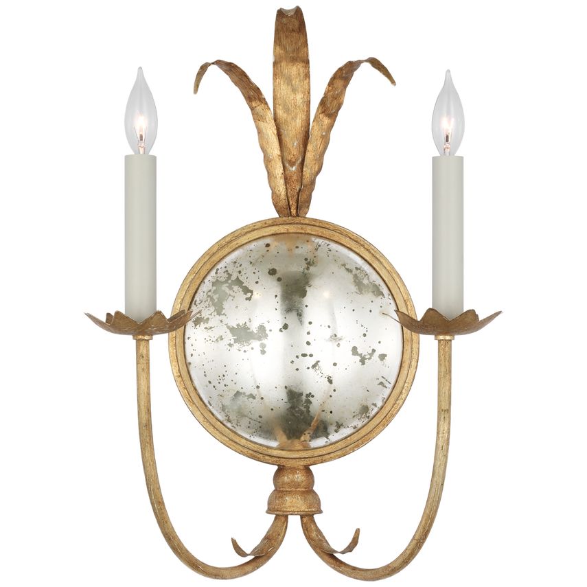 Gramercy Large Double Sconce | Visual Comfort