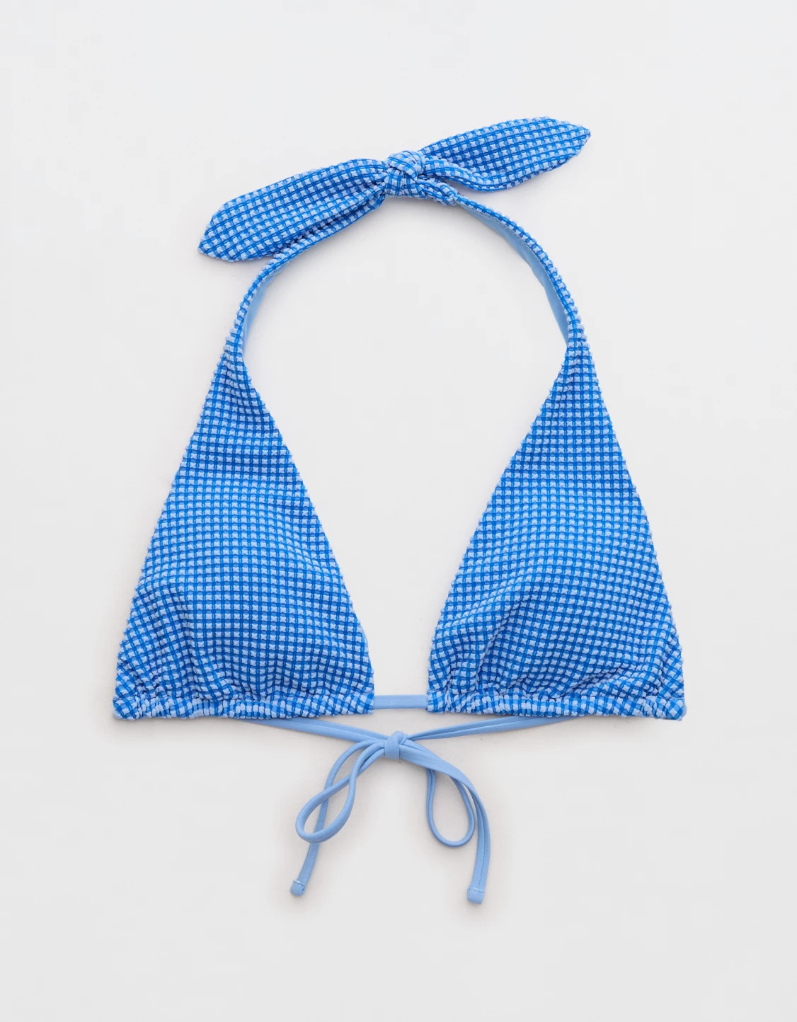 Aerie Halter Gingham Bikini Top | Aerie