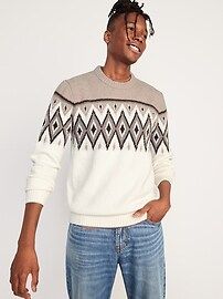 Cozy Matching Fair Isle Sweater for Men | Old Navy (US)