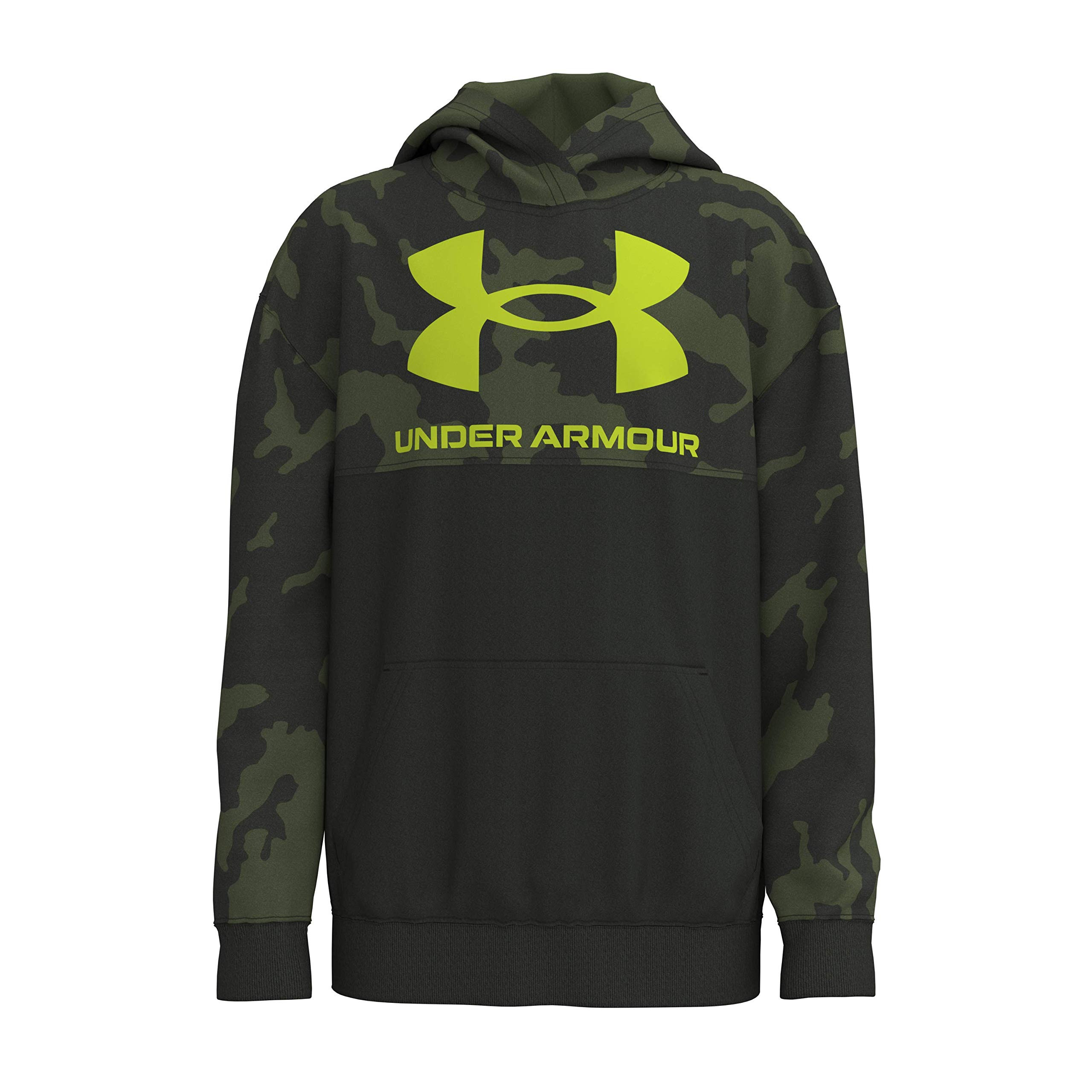 Under Armour Boys' Rival Logo Hoodie | Amazon (US)