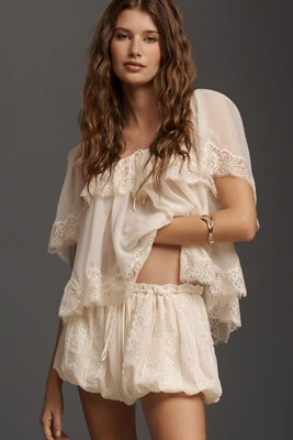 For Love & Lemons Juniper Bloomers | Anthropologie (US)