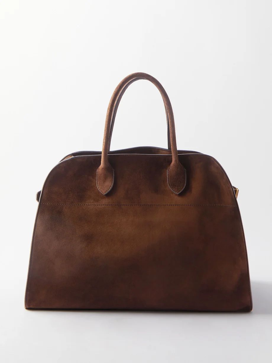 Margaux 15 suede bag | The Row | Matches (UK)