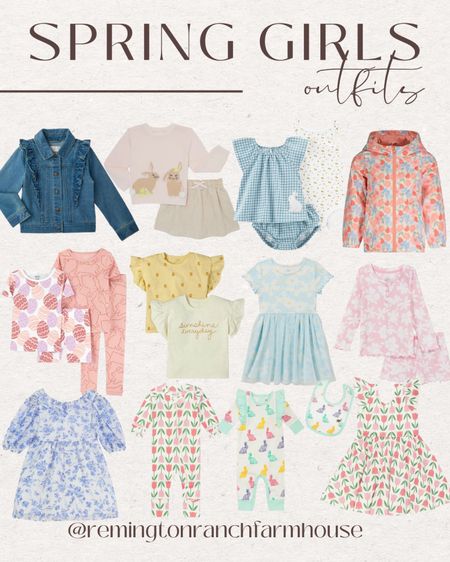 Spring Girls Outfits from Walmart - Spring toddler outfits - spring outfits for girls - spring kid outfits - girls Easter outfits 

#LTKbaby #LTKkids #LTKSeasonal