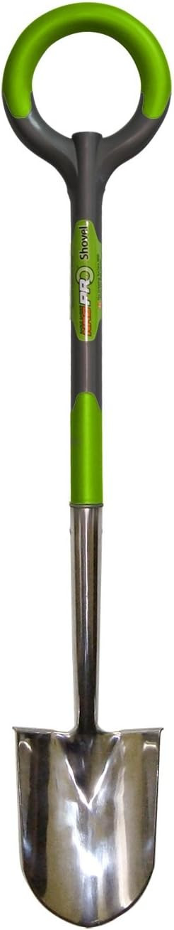 Radius Garden 208 PRO Ergonomic Stainless Steel Floral Shovel, Original Green, 7.5 x 2.5 x 39.63 ... | Amazon (US)