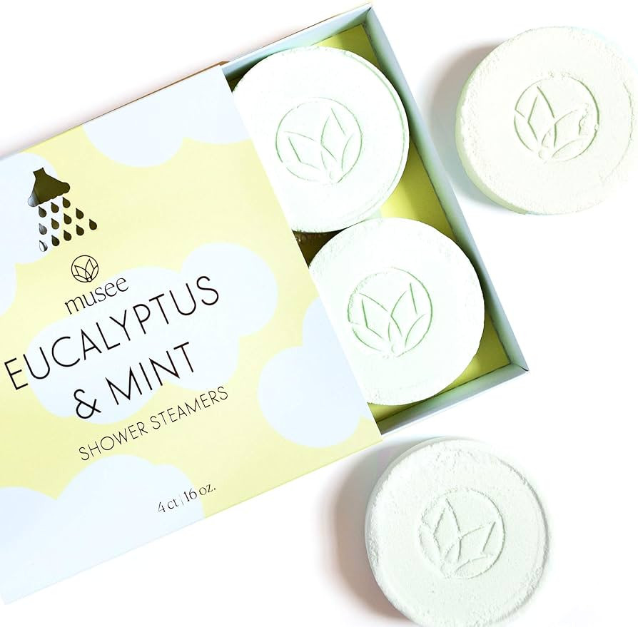 Musee Shower Steamers - Eucalyptus and Mint | Relaxing Shower Steamers Set | Paraben-Free & Sulfa... | Amazon (US)