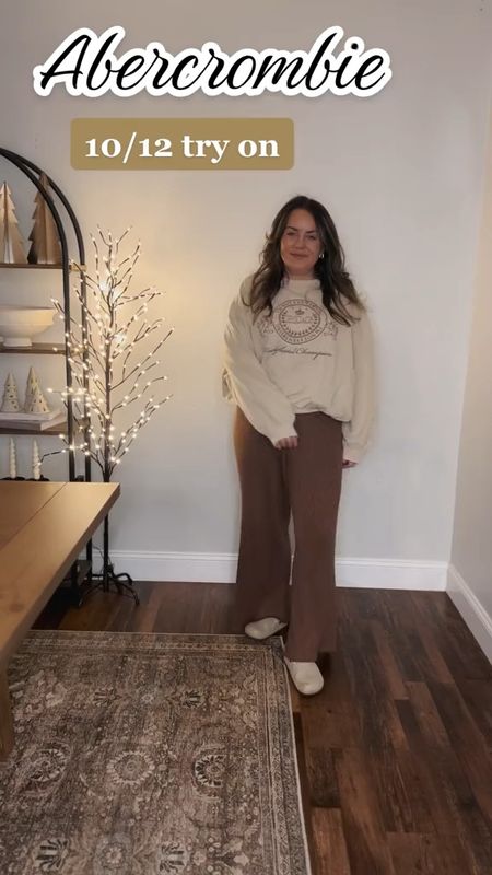 Abercrombie sale still continues with 20% off. Love these new style trousers and zip top. Both fit tts. 





black Friday 
gift guide 
Christmas Decor Christmas tree 
holiday outfit 
holiday dress 
Holiday party 
boots 
garland 
gifts for him 
gifts for her
Stocking stuffers 
Cyber Monday deals 


#LTKHoliday #LTKGiftGuide #LTKsalealert