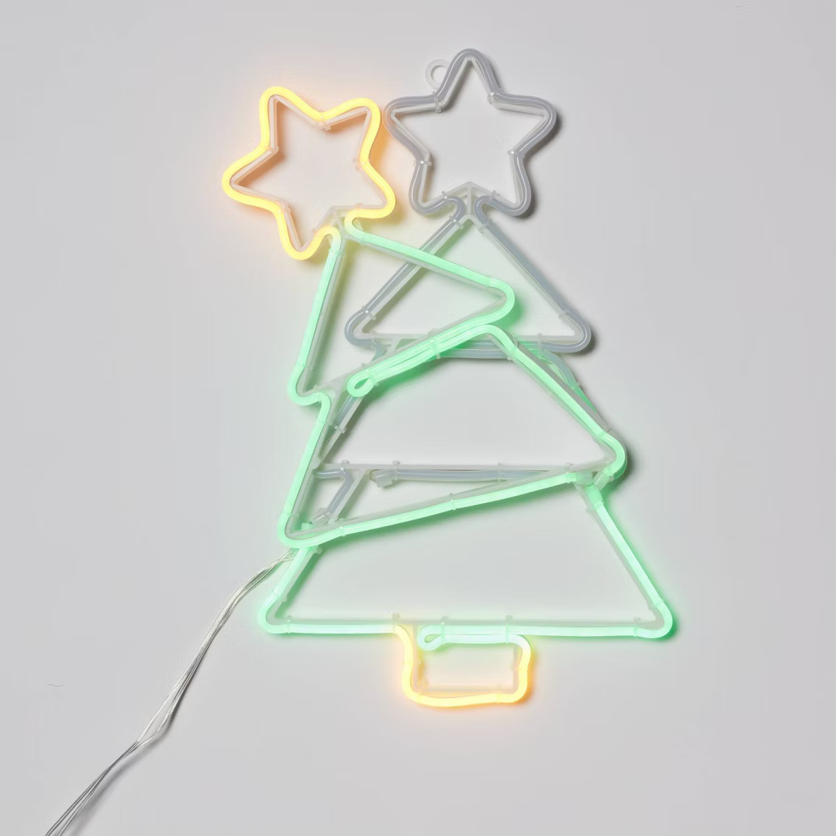 LED Neon Style Dancing Tree Christmas Novelty Silhouette Light - Wondershop™ | Target