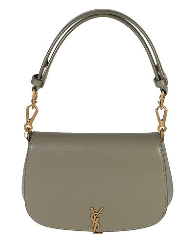 Green Leather Mini Voltaire (Authentic Pre-Loved) | Gilt & Gilt City