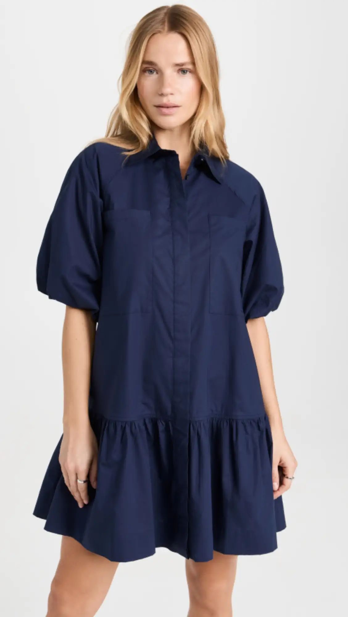 SIMKHAI Crissy Cotton Poplin Dress | Shopbop | Shopbop