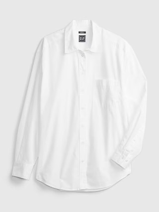 100% Organic Cotton Big Shirt | Gap (US)