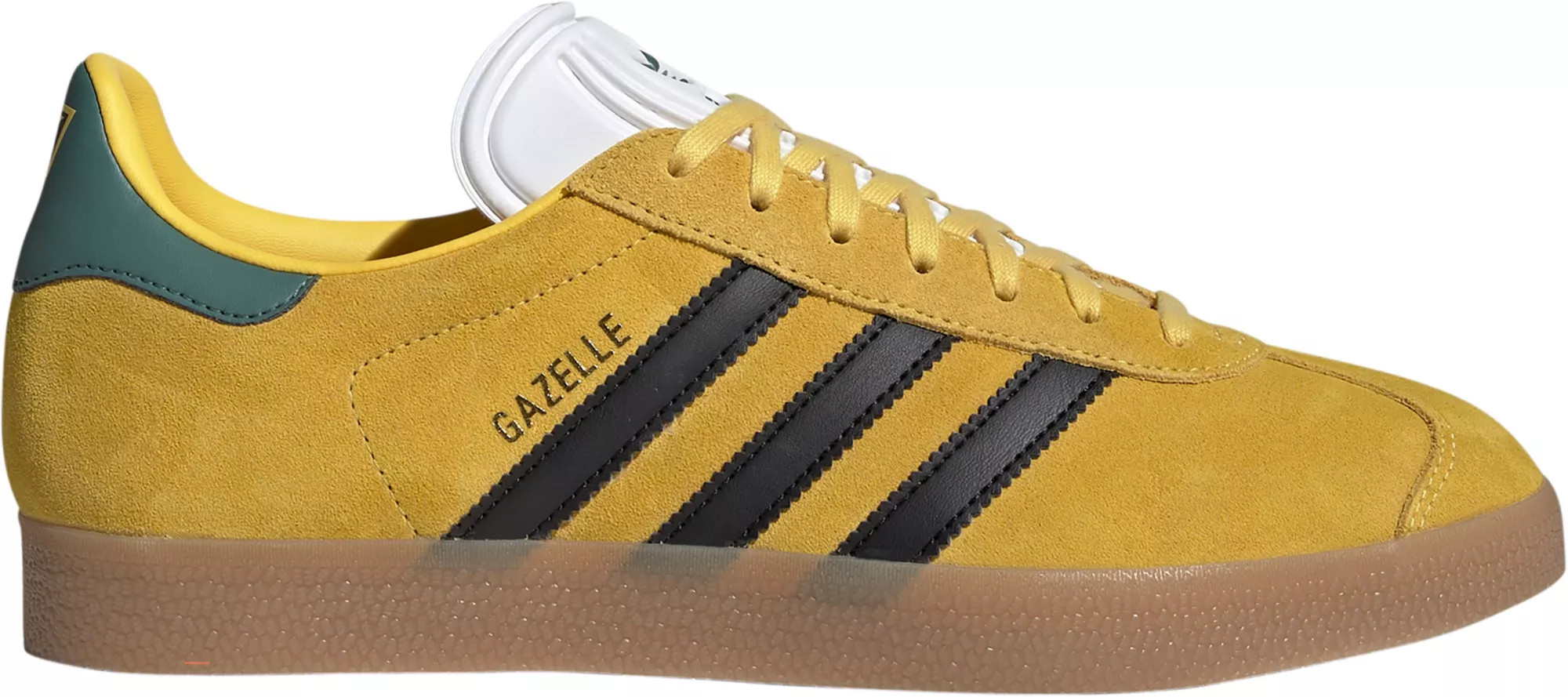 adidas Men's Gazelle Shoes, M11/W12, Yellow/Gum | Dick's Sporting Goods