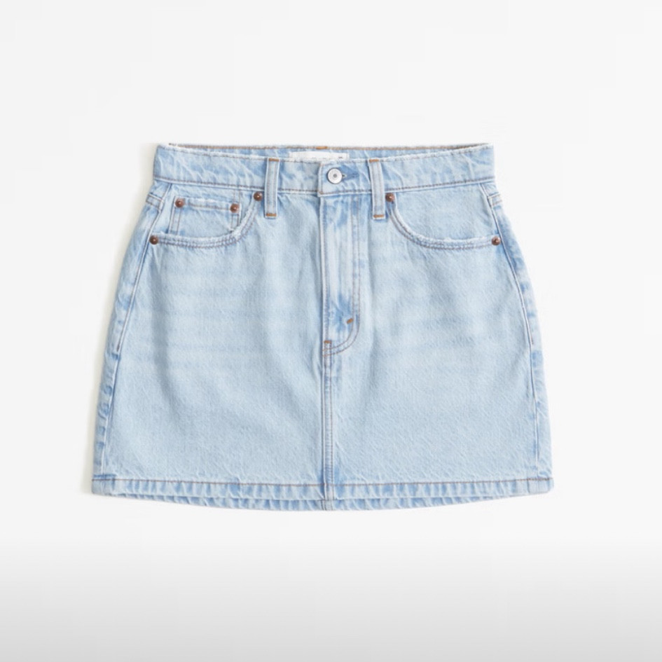 jean skirt 