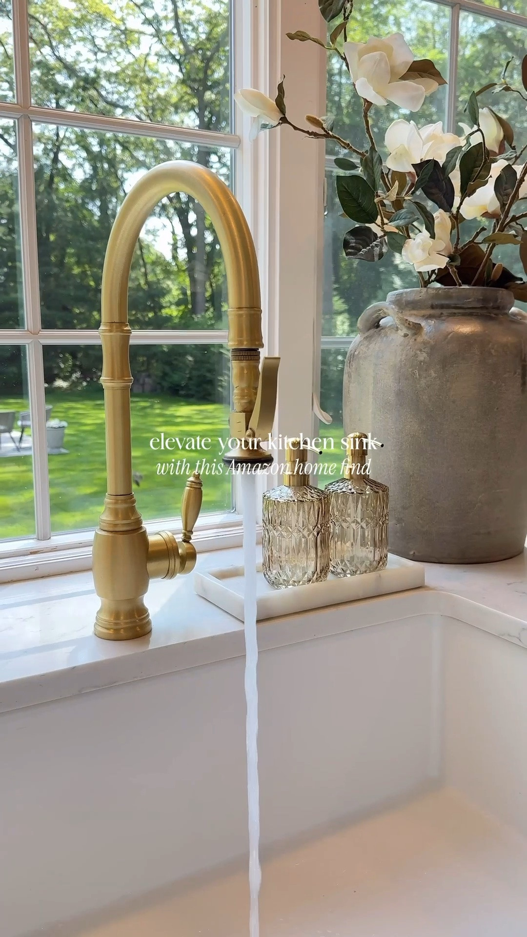 These best-sellers are a follower favorite. These glass soap dispensers and tray are like jewelry for your kitchen. 

spring branches | kitchen decor | vase

#LTKHome #LTKSaleAlert #LTKvlog