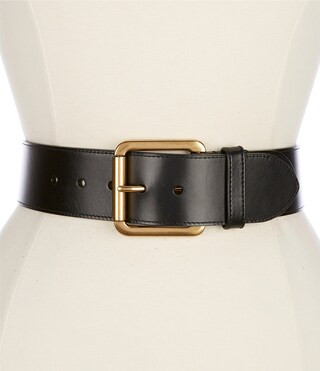 Lauren Ralph Lauren 2" Vachetta Wide Leather Belt | Dillard's | Dillard's