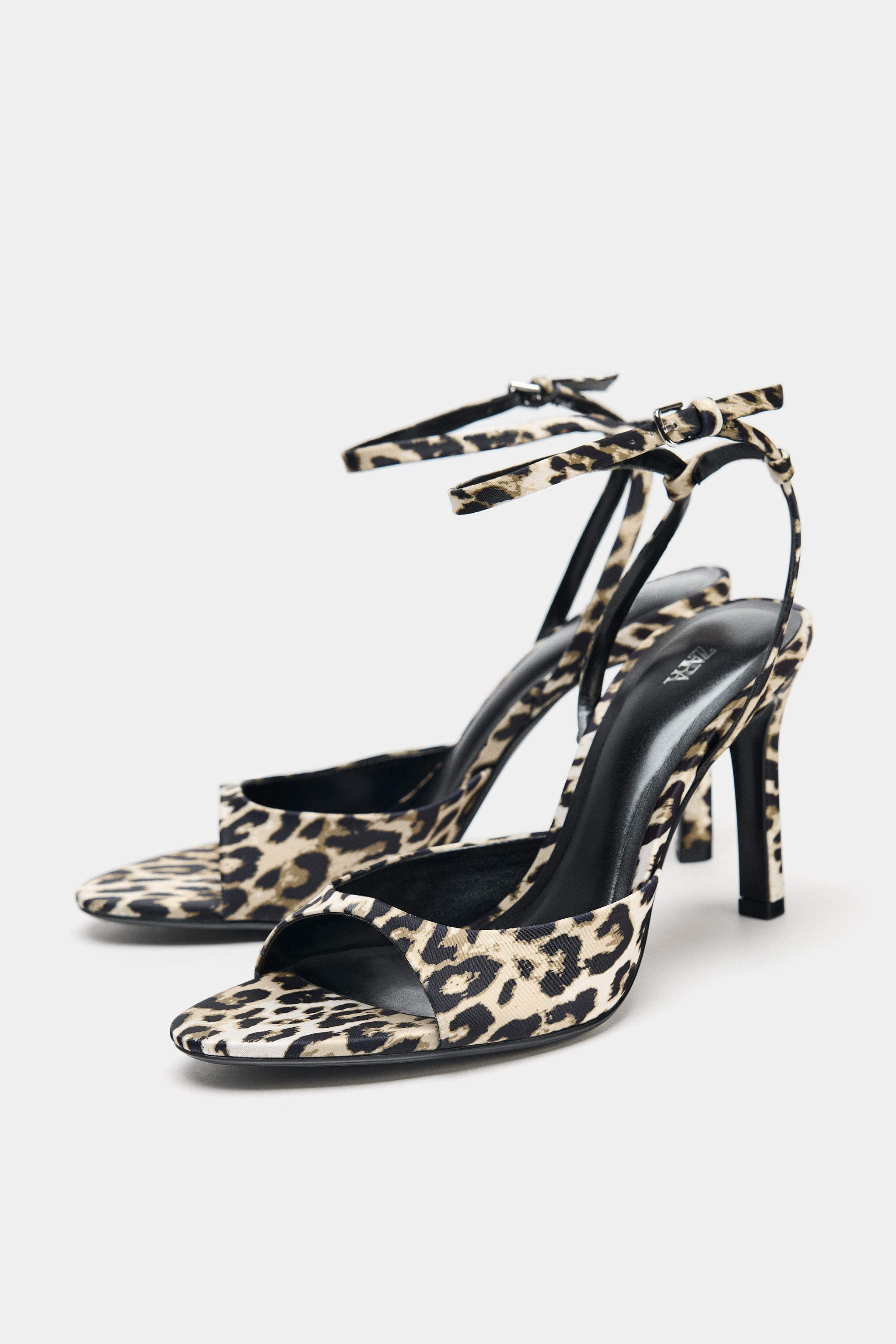 ANIMAL PRINT SANDALS | Zara US