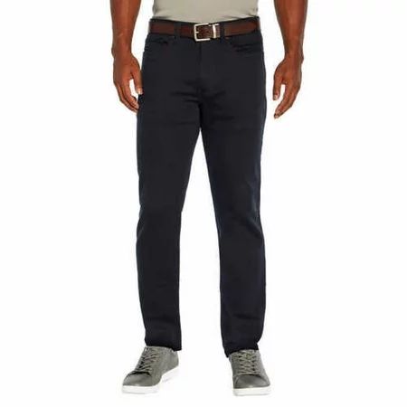 Banana Republic Men’s 5 Pocket Stretch Slim Straight Fit Pants Black 38 x 32 | Walmart (US)