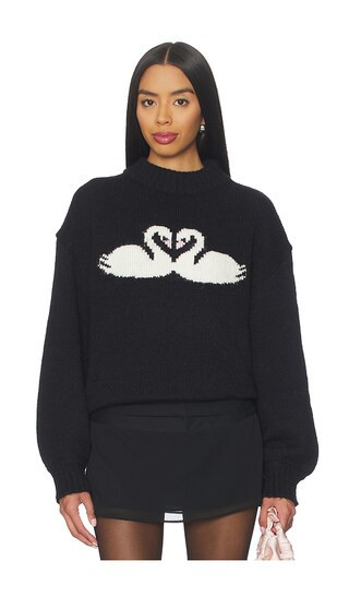 Lisa Says Gah Cory Turtleneck in Black. - size M/L | Revolve Clothing (Global)