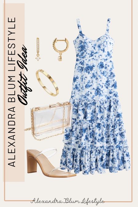 I’m in love with this matching crop top and maxi ruffle skirt dress from Abercrombie! Perfect Valentine’s Day dress, wedding guest dress, and vacation dresses! Amazon accessories with clear heals, clear crossbody small purse, gold bangle, and gold hoop earrings! 

#LTKshoecrush #LTKwedding #LTKparties