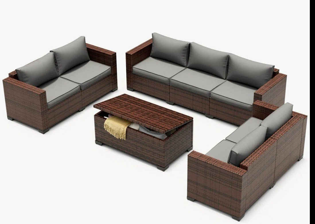 Love this outdoor furniture patio set from wayfairOn sale, storage, wicker conversation set, deck furniture, outdoor decor, patio, poolside

#LTKSeasonal #LTKSaleAlert #LTKHome