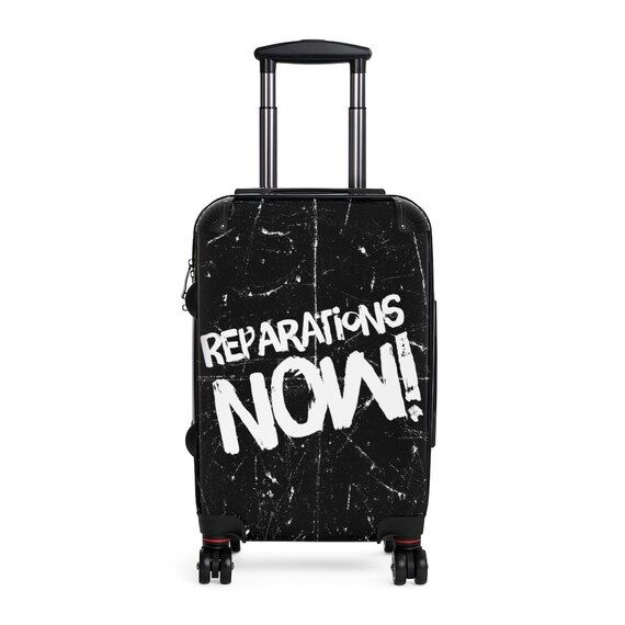 Reparations Now Cabin Suitcase Travel Vacation Black Lives - Etsy | Etsy (US)