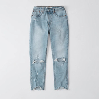 High Rise Mom Jeans | Abercrombie & Fitch (US)