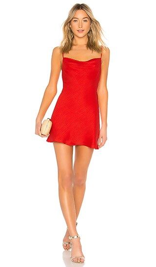 x REVOLVE Ira Mini Dress in Crimson Red | Revolve Clothing (Global)