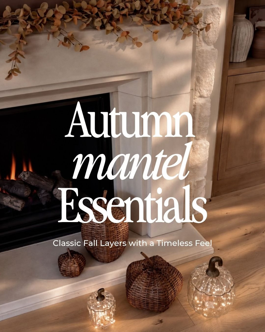 The mantel officially got its fall moment 🍂 I wanted it to feel warm and seasonal, but still elevated and timeless. A little faux fall foliage, glowing glass pumpkins, and that oversized art from @jossandmain did exactly that. Proof you don’t need a hundred pumpkins to make a room feel like fall 🤎

#jossandmainpartner #jossandmainedit #myjossandmain

#LTKHome #LTKSeasonal