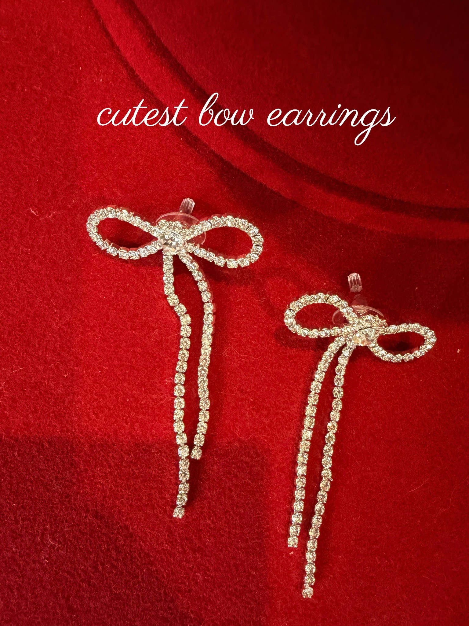 Now earrings 
Christmas 
New years 

#LTKHoliday #LTKootd