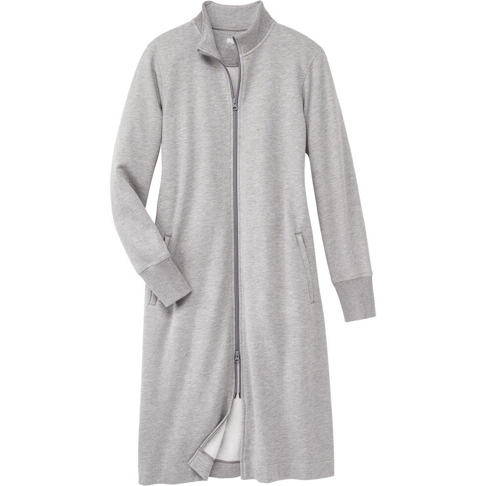 Women's Souped-Up Fleece Zip Up Robe | Duluth Trading Company