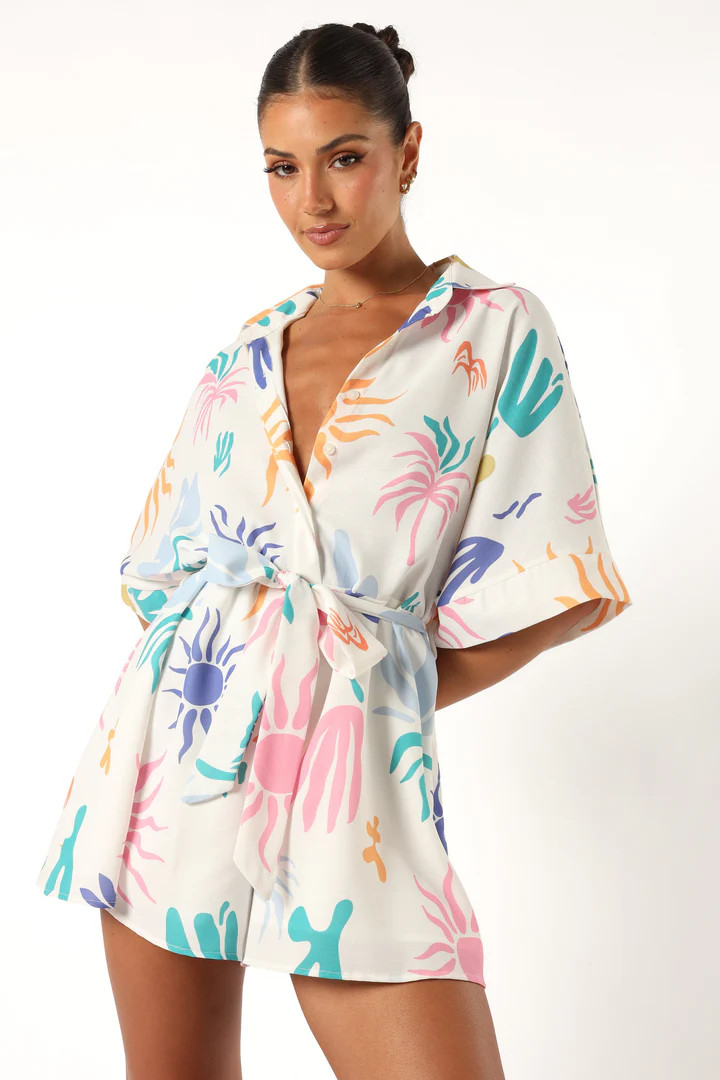 Talia Romper - Multi | Petal & Pup (US)