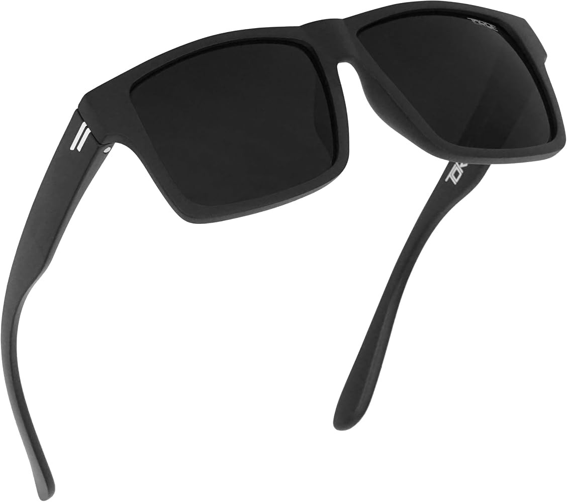 TOROE Classic RANGE TR90 Frame Polarized Unbreakable Sunglasses with Hydrophobic Coated Polycarbo... | Amazon (US)