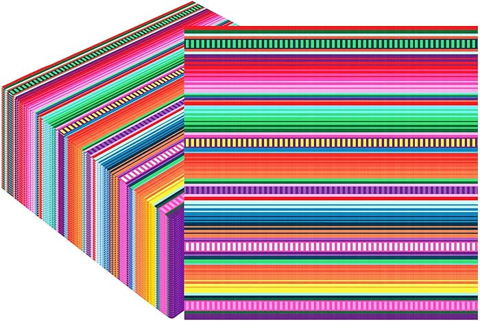 peony man 50 Pack Mexican Fiesta Cocktail Napkins Mexico Paper Napkin 3-Ply Cinco De Mayo Disposa... | Amazon (US)