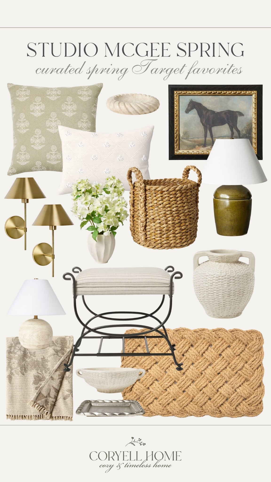 Studio McGee spring! Love these Studio McGee finds at Target 🤍 Target Home, Affordable Home, Spring Home 

#LTKSeasonal #LTKHome