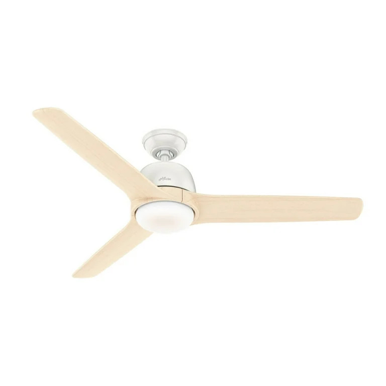 Hunter Fan Company 59423 Norden 54-Inch Multiple Speeds Ceiling Fan, Fresh White | Walmart (US)